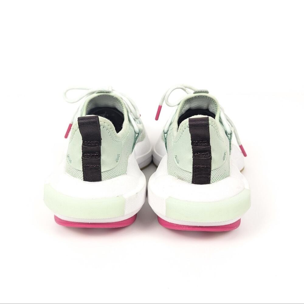 Sorel Mint Green & Pink Explorer Defy Low Sneaker Size 5.5 - Picture 6 of 9